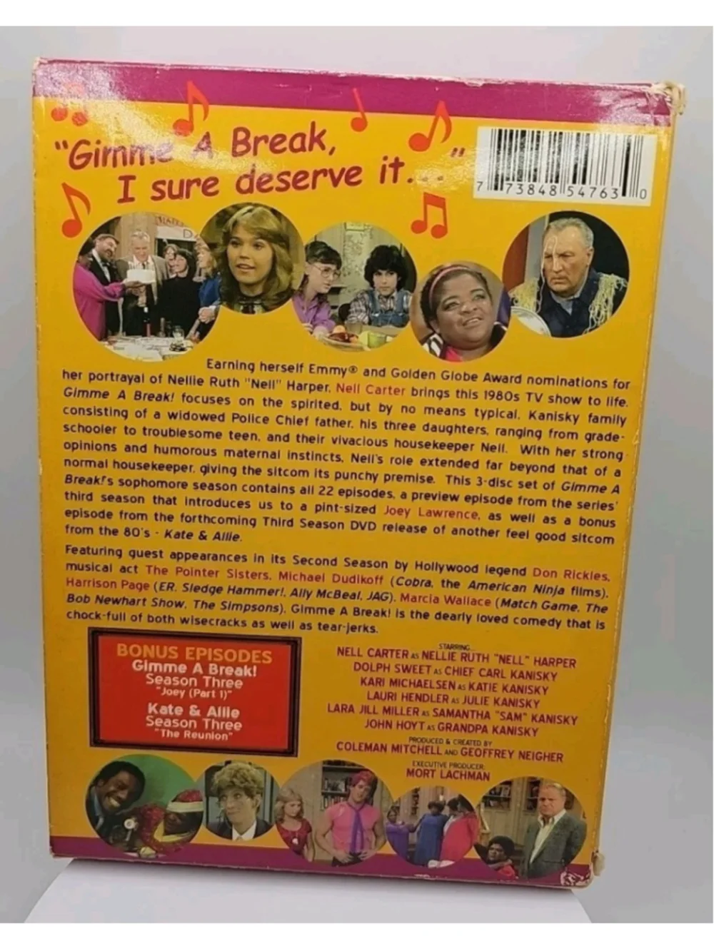 Gimme A Break The Complete Second Season 2 (DVD, 3 Disc Set, Region 1) Slipcover - Picture 2 of 13